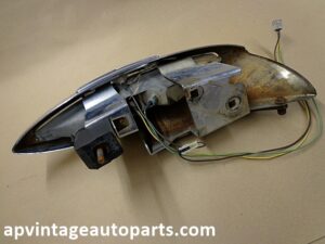 1968 Cadillac tail light bumper end