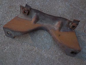 1961 Ford Galaxie Fairlane right headlight bucket bracket