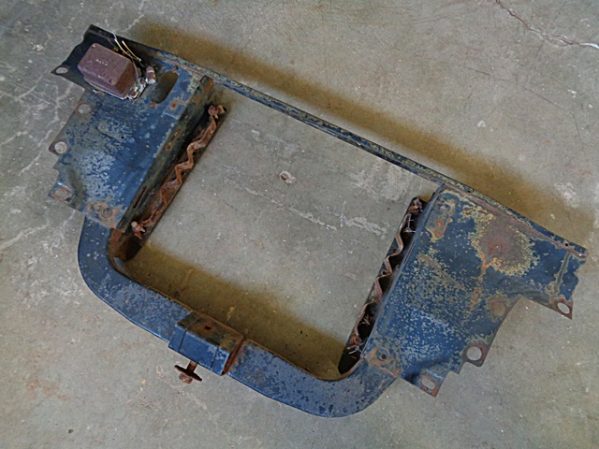 1955 Cadillac radiator core support