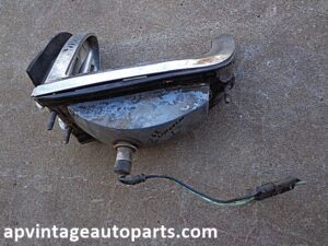 1962 Lincoln tail light bezel housing