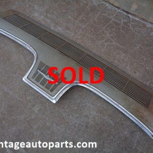 1966 Ford Thunderbird rear seat package tray