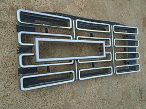 1968 Ford LTD Galaxie 500 headlight door grille