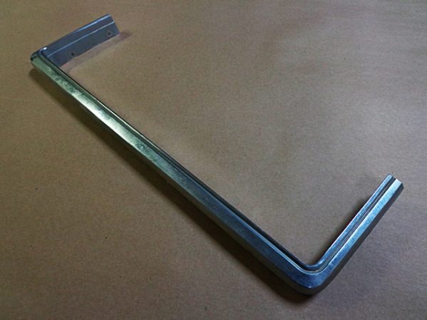1973 Oldsmobile Delta 88 right upper front grille extension molding