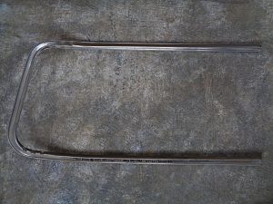 1958 Ford Country Sedan RH tailgate window hatch trim