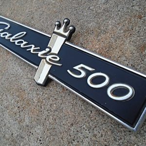 1964 Ford Galaxie 500 tail panel emblem