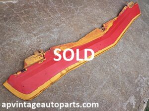 1974 Ford Pinto splash pan gravel guard