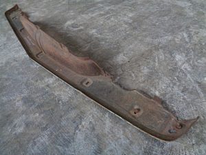 1962 Mercury Comet front bumper splash pan gravel guard