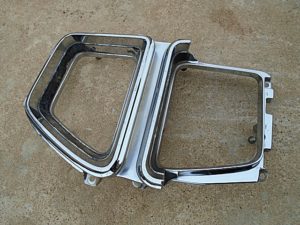 1972 Oldsmobile Delta 88 tail light bezel