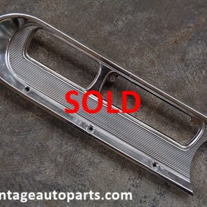 1963 Ford Fairlane radio heater control bezel trim