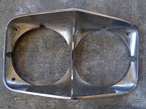 1971 Oldsmobile Delta 88 LH headlight bezel