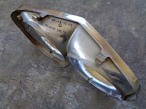 1971 Oldsmobile Delta 88 headlight door bezel