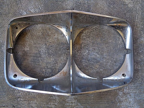 1971 Oldsmobile Delta 88 right headlight bezel