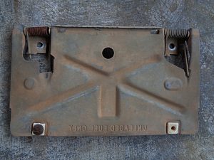 1978 Chevrolet Impala license plate panel