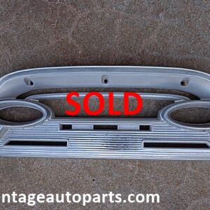 1960 Mercury Comet instrument speedometer cluster bezel trim