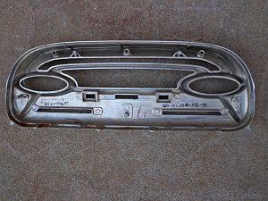 1960 61 Mercury Comet speedometer bezel