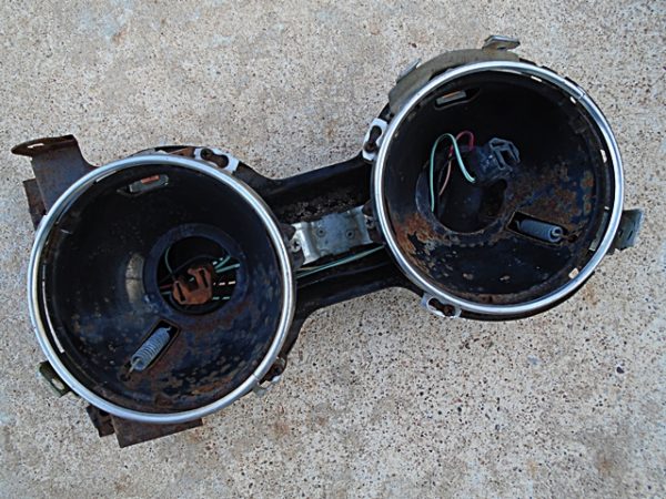 1961 Ford Galaxie headlight bucket