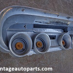 1962 1963 Mercury Meteor instrument cluster