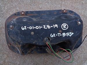 1962 Ford Thunderbird RH headlight bucket assembly