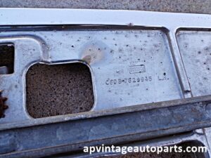 1966 Ford Fiarlane convertible quarter window