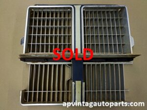 1975 Oldsmobile Delta 88 grille and parts