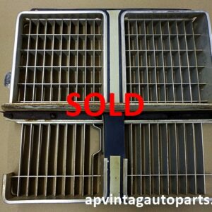 1975 Oldsmobile Delta 88 grille and parts