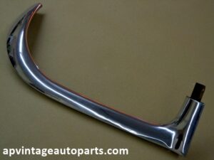 1955 Cadillac sedan windshield exterior post molding stainless