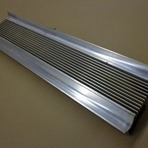 1965 Cadillac LH rear bumper grille filler panel