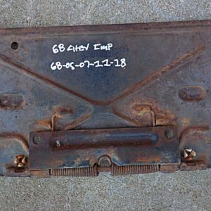 1968 Chevrolet Impala license tag holder