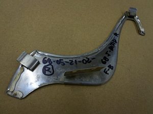 1968 Ford Thunderbird RH front bumper corner top trim