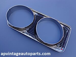 1969 Chrysler Newport LH headlight bezel