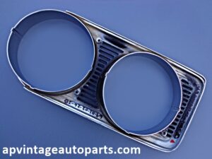 1969 Chrysler Newport LH headlight bezel