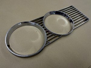 1971 Mercury Cougar left headlight bezel