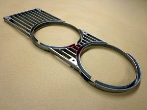 1971 Mercury Cougar left headlight bezel grille