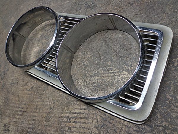 1969 Chrysler Dodge Newport LH headlight bezel