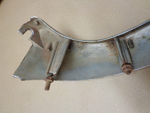 1958 Chevrolet Impala RH upper grille bar extension