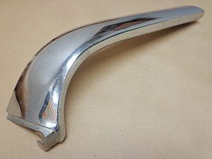 1958 Chevrolet Impala Bel Air RH upper grille hood bar