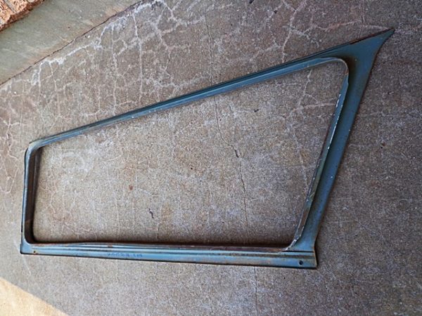 1958 Ford Country Sedan wagon RH quarter window interior trim garnish