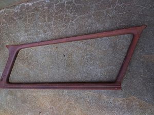 1958 Ford Country Sedan LH quarter window interior garnish molding trim