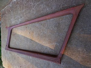 1958 Ford Country Sedan station wagon left quarter window interior trim