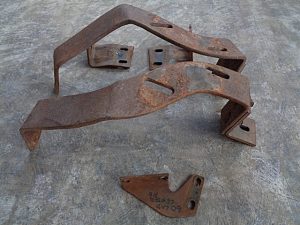 1960 Cadillac front bumper brackets