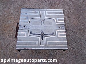 1962 Lincoln fuel filler gas door