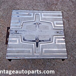 1962 Lincoln fuel filler gas door