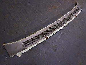 1967 Mercury full size cowl vent wiper cover panel