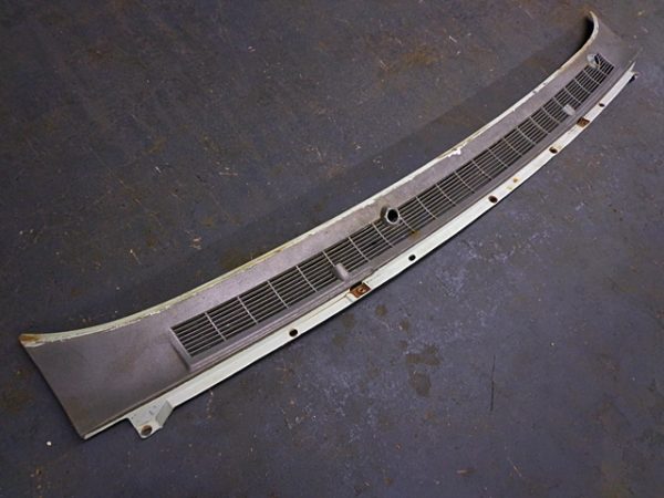 1967 Mercury full size cowl vent wiper cover panel