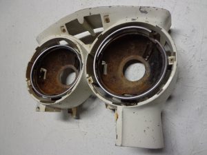 1967 Mercury Comet Cyclone RH fender extension headlight bucket