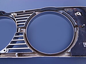 1969 Ford Galaxie headlight bezel trim RH