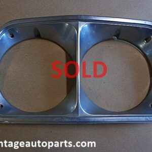 1974 Ford Gran Torino RH headlight bezel