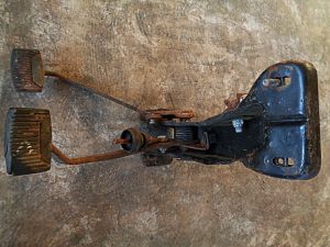 1961 1963 Mercury Comet Falcon clutch brake pedal assembly