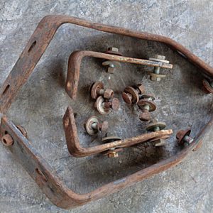 1967 1968 Cadillac Sedan Deville front bumper brackets