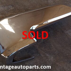 1968 Lincoln Continental RH front bumper end